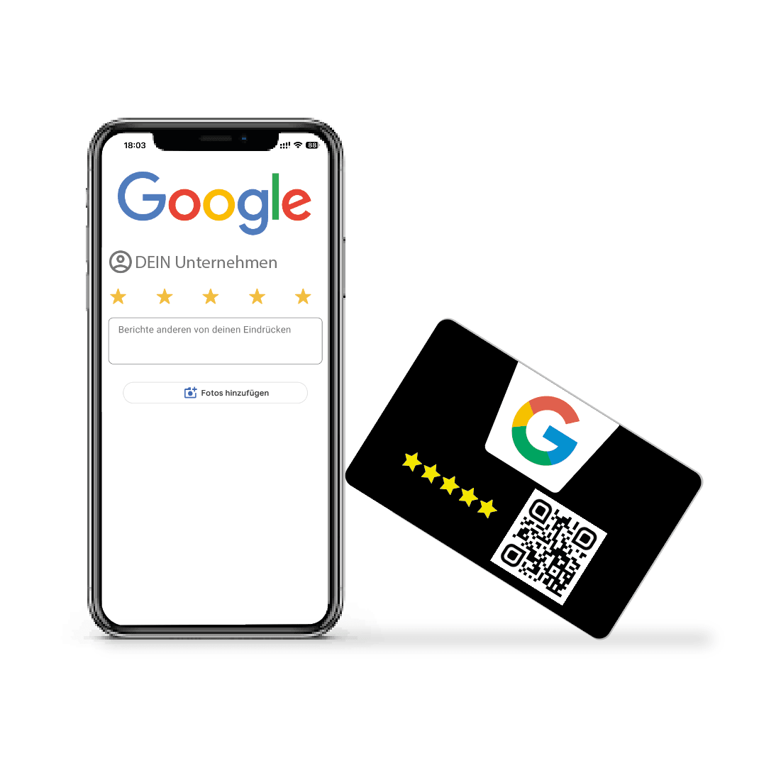 Google Aufsteller/Aufkleber - TF Skins UG