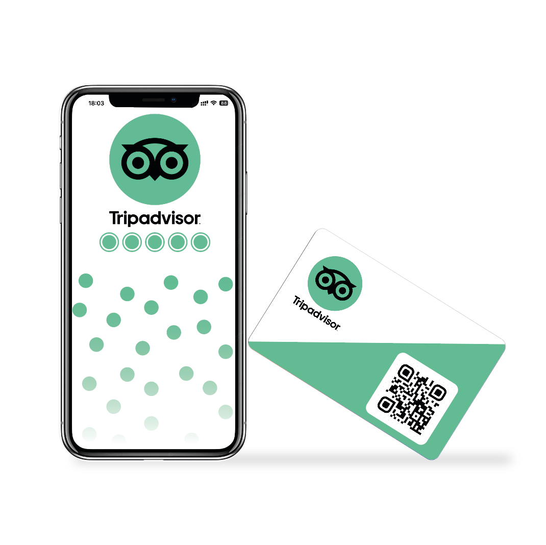 Tripadvisor Aufkleber/Aufsteller