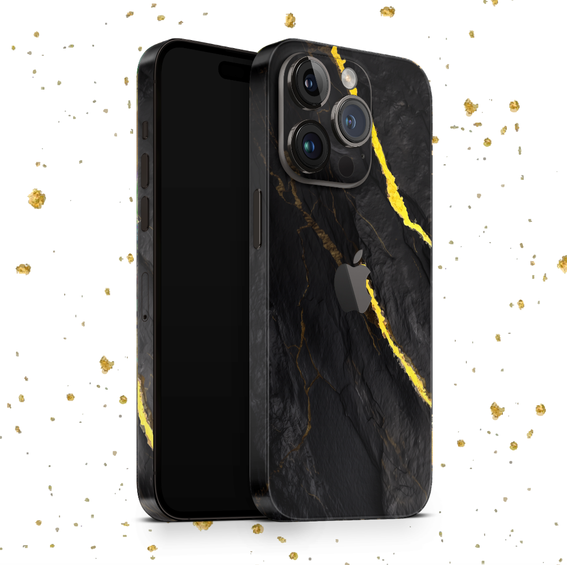 iPhone 16 Pro Skin mit 24K Gold Mine