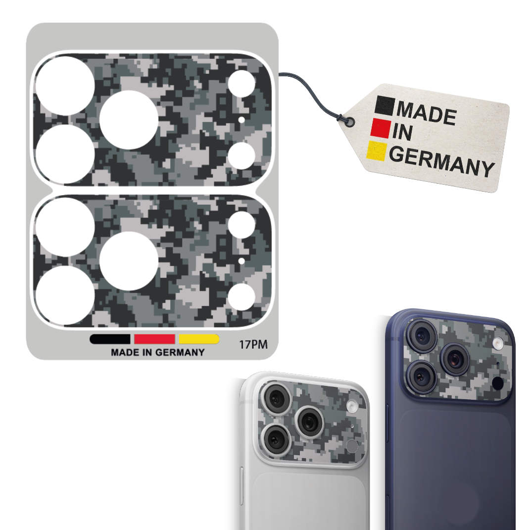 Kamera Aufkleber für iPhone 17 Pro Max – Schutzfolie fürs Kameraplateau – Kratzschutz & Anti-Fingerprint