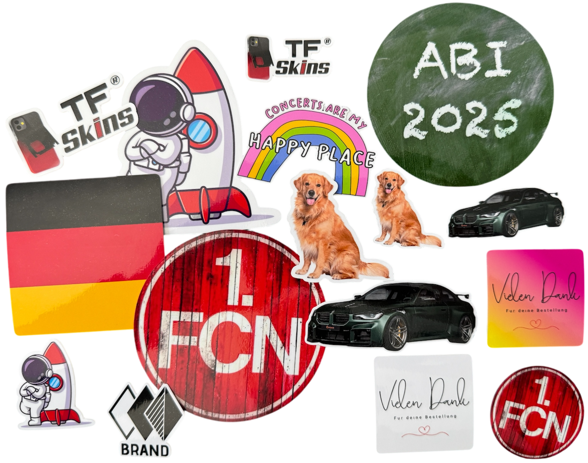 Custom Aufkleber sicker genau nach deinen vorgaben