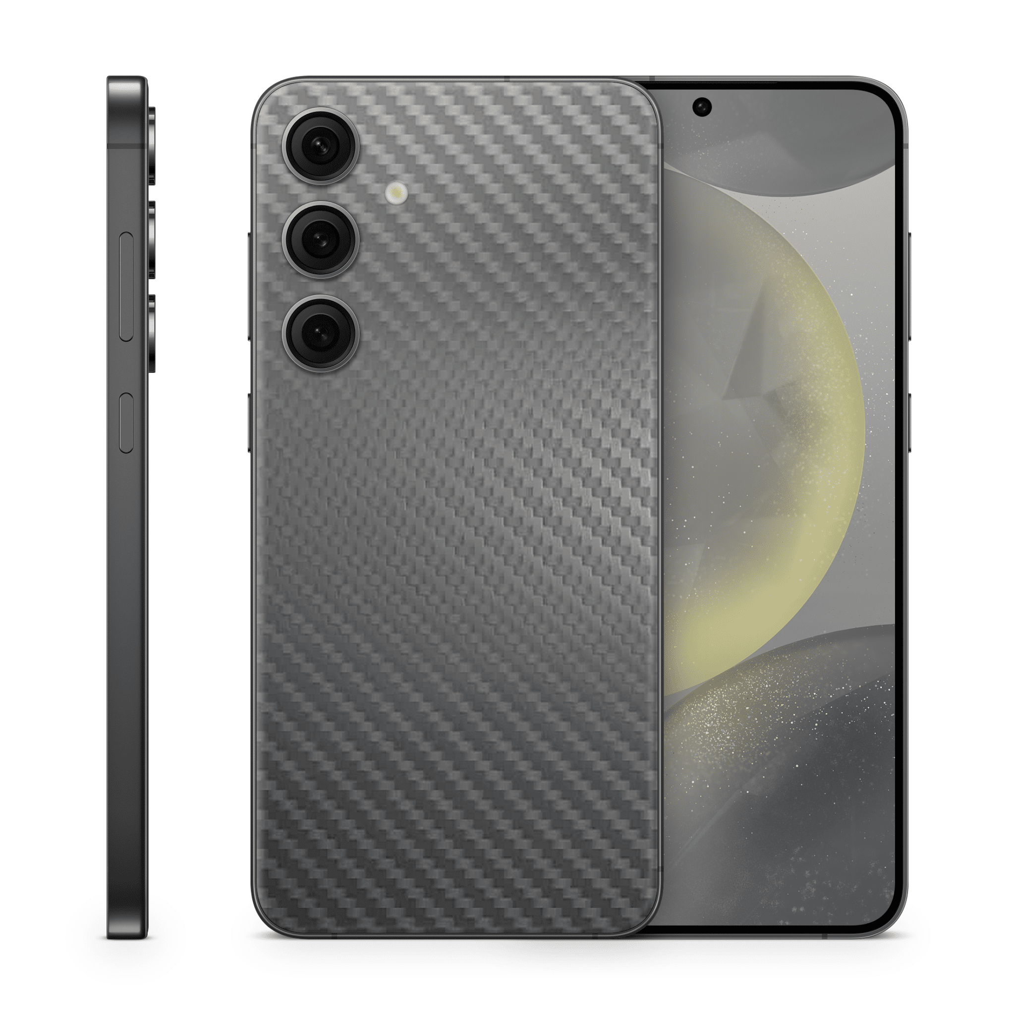 Galaxy S24 Plus Skin Carbon Anthrazit