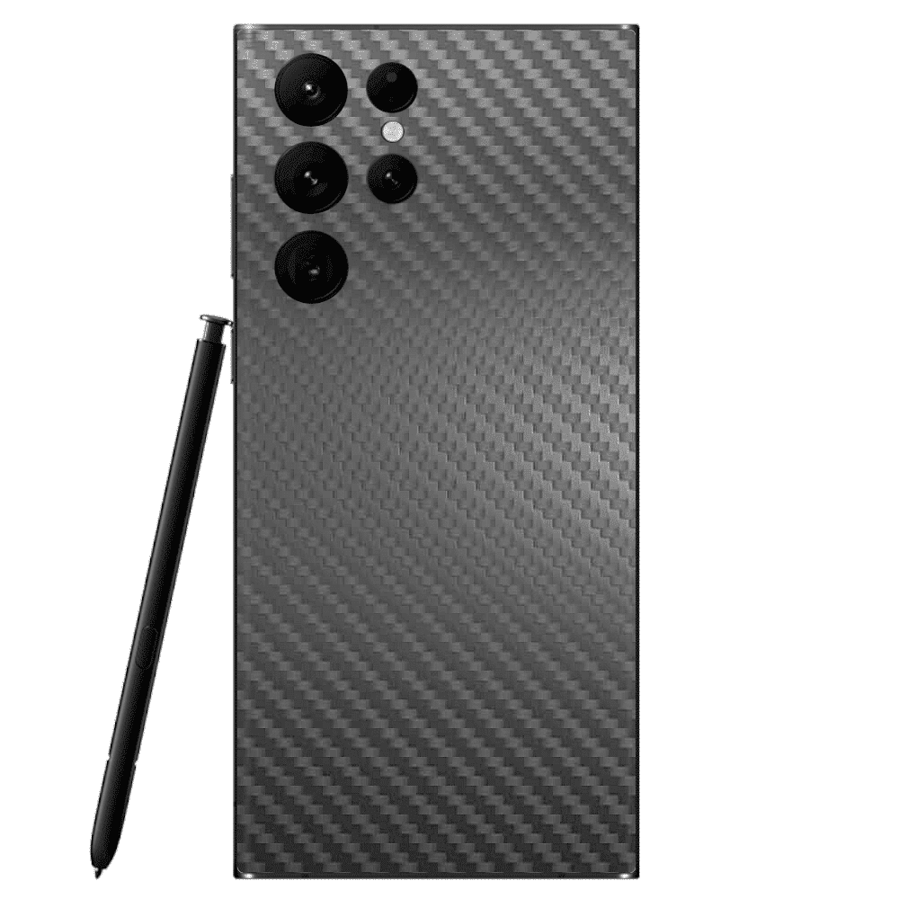 Galaxy S22 Ultra Skin Carbon Anthrazit - TF Skins UG