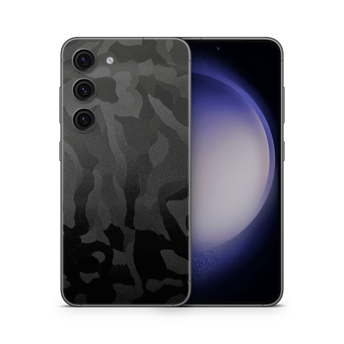 Galaxy S23 Plus Skin Shadow Black - TF Skins UG