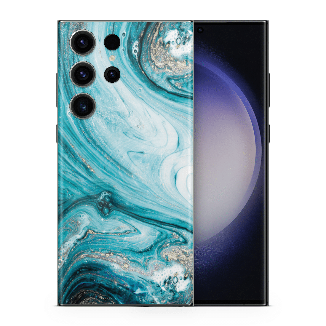 Galaxy S23 Ultra Skin Liquid Blue - TF Skins UG