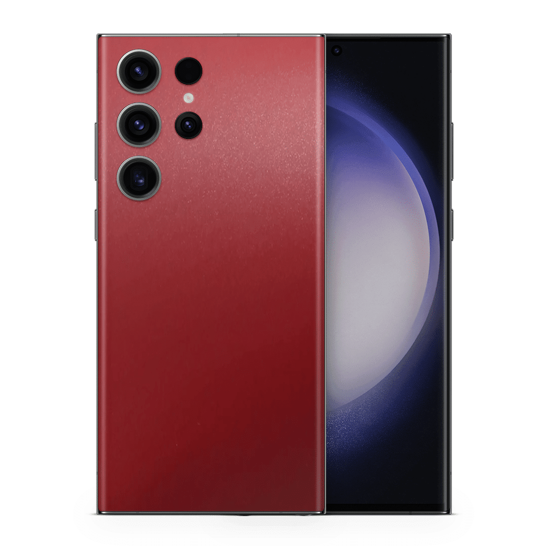 Galaxy S23 Ultra Skin Matt Rot Metallic - TF Skins UG