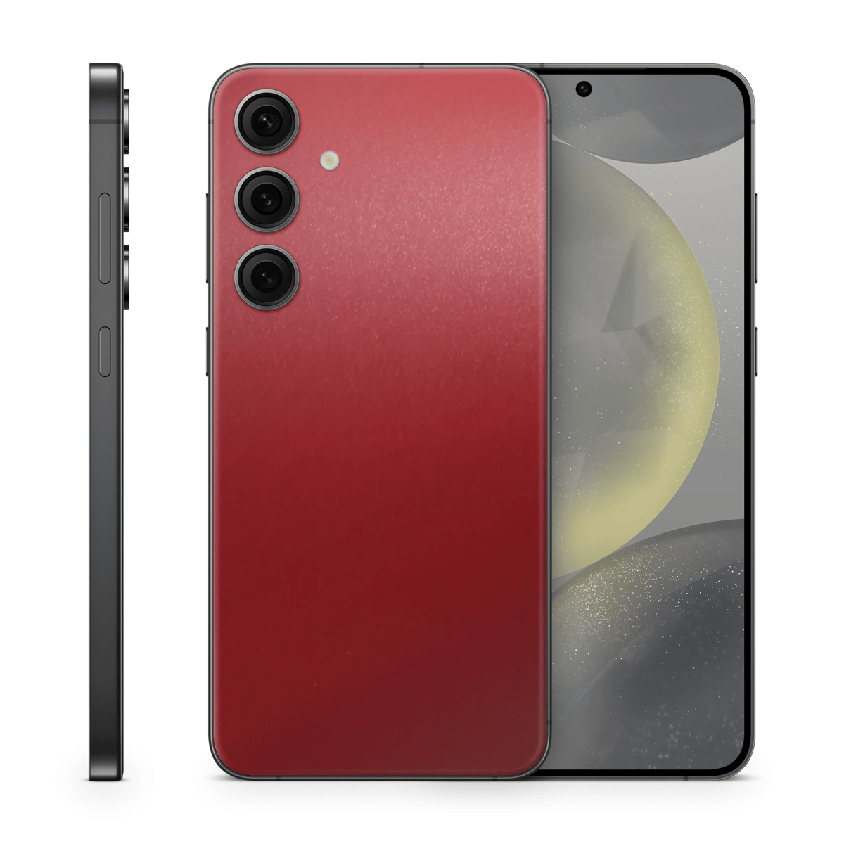 Galaxy S24 Plus Skin Matt Rot Metallic - TF Skins UG