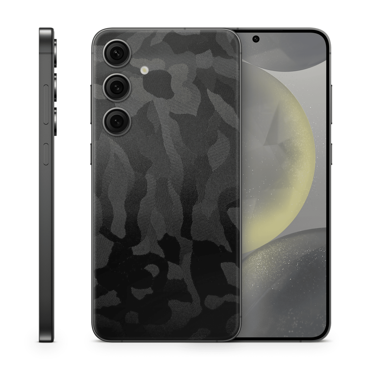 Galaxy S24 Plus Skin Shadow Black - TF Skins UG