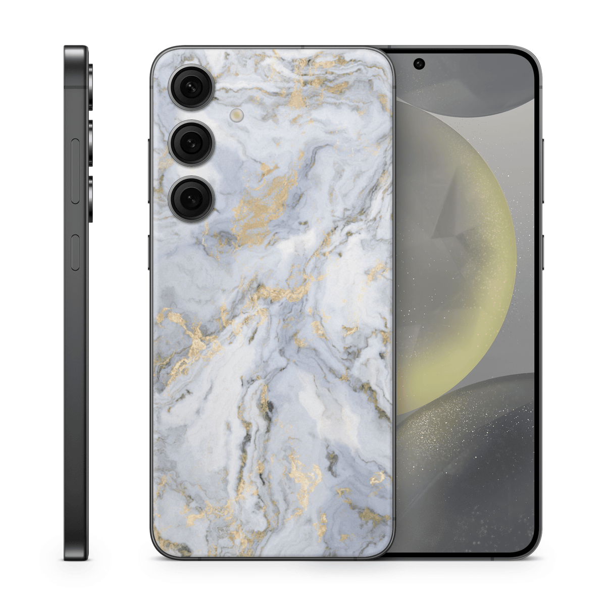 Galaxy S24 Skin Gold Marble - TF Skins UG
