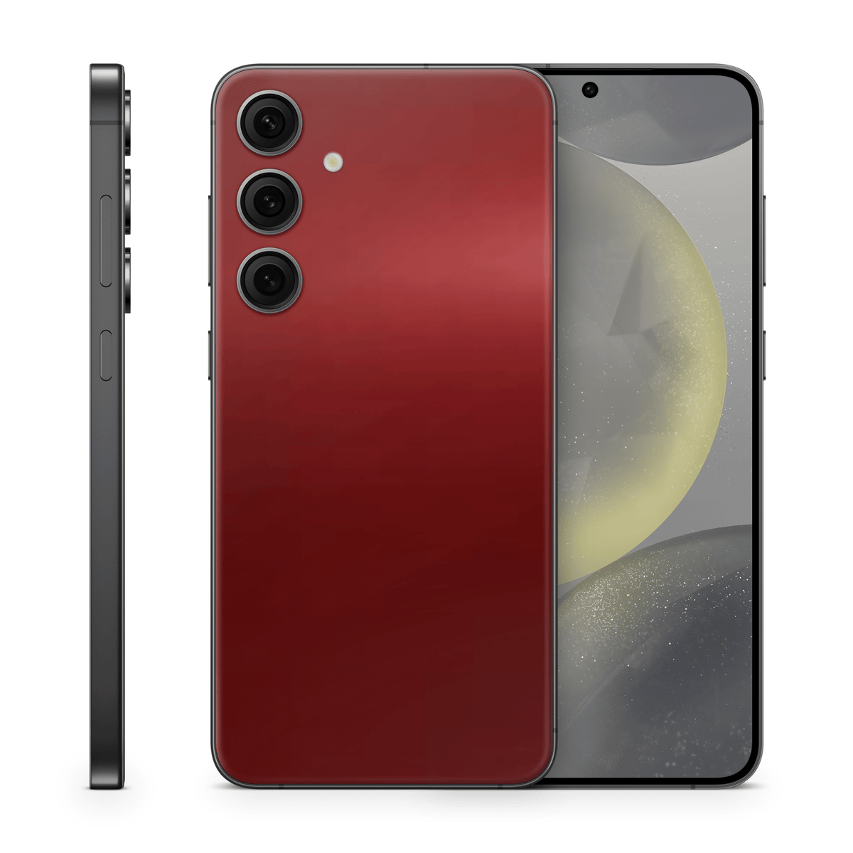 Galaxy S25 Skin Red - TF Skins UG