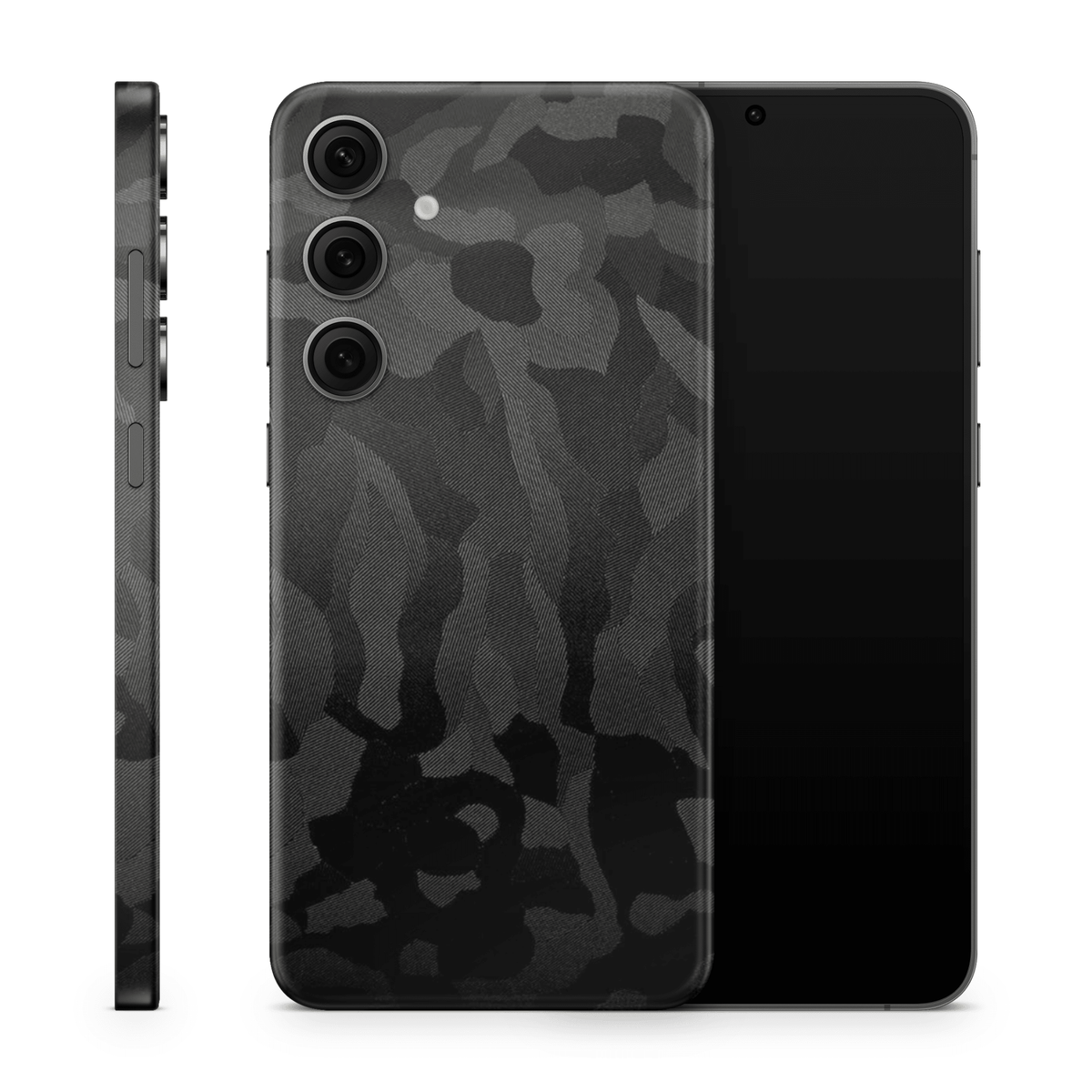 Galaxy S25 Skin Shadow Black - TF Skins UG
