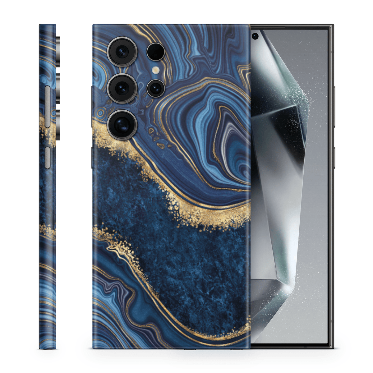 Galaxy S25 Ultra Skin Luxury Blue - TF Skins UG