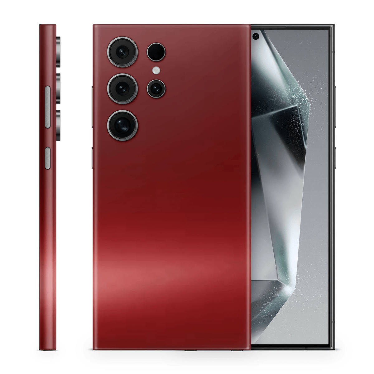 Galaxy S25 Ultra Skin Red - TF Skins UG