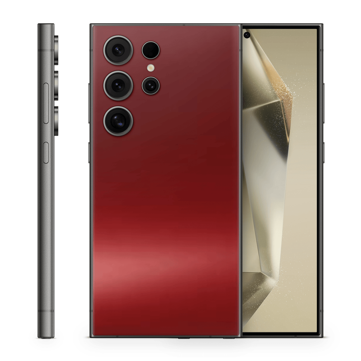 Galaxy S25 Ultra Skin Red - TF Skins UG