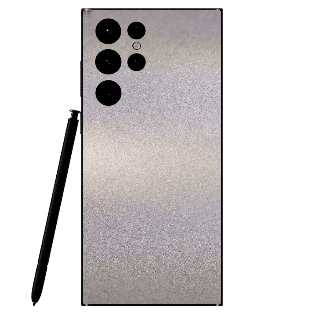 Galaxy S22 Skin Gloss Flip Ghost Pearl