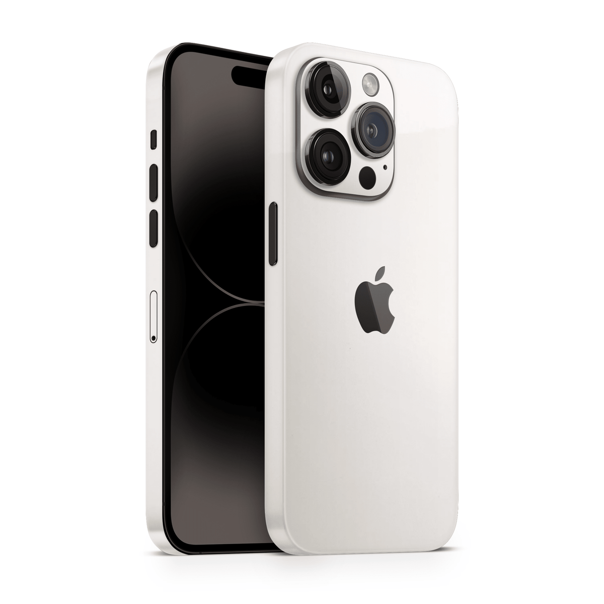 iPhone 12 Skin Gloss White - TF Skins UG