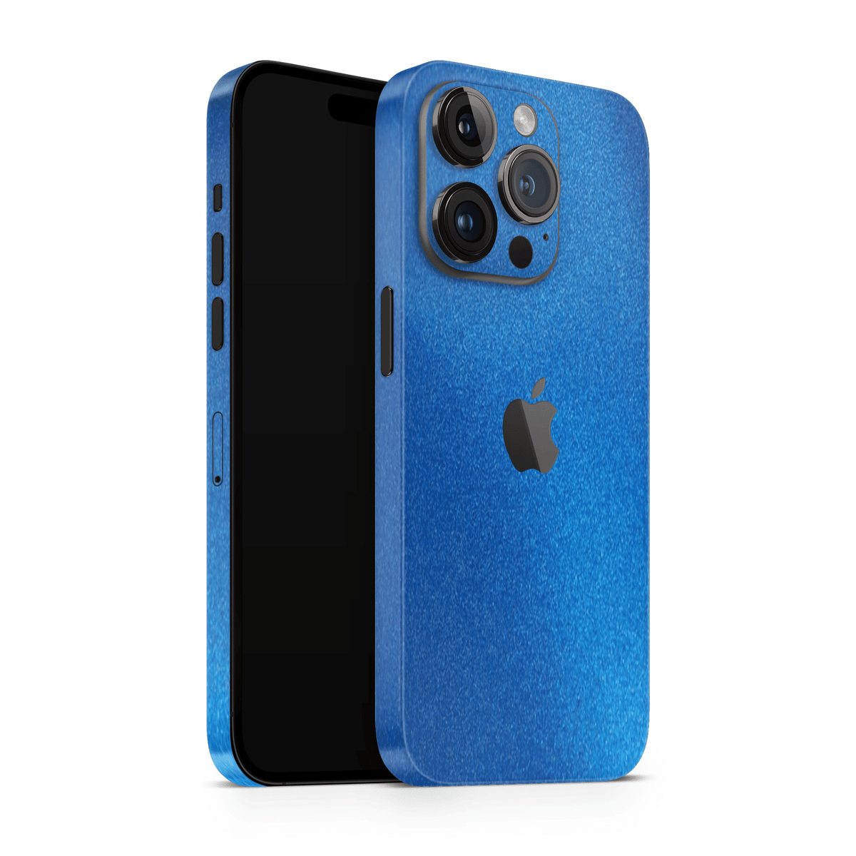 iPhone 14 Pro Skin Matt Blau Metallic - TF Skins UG