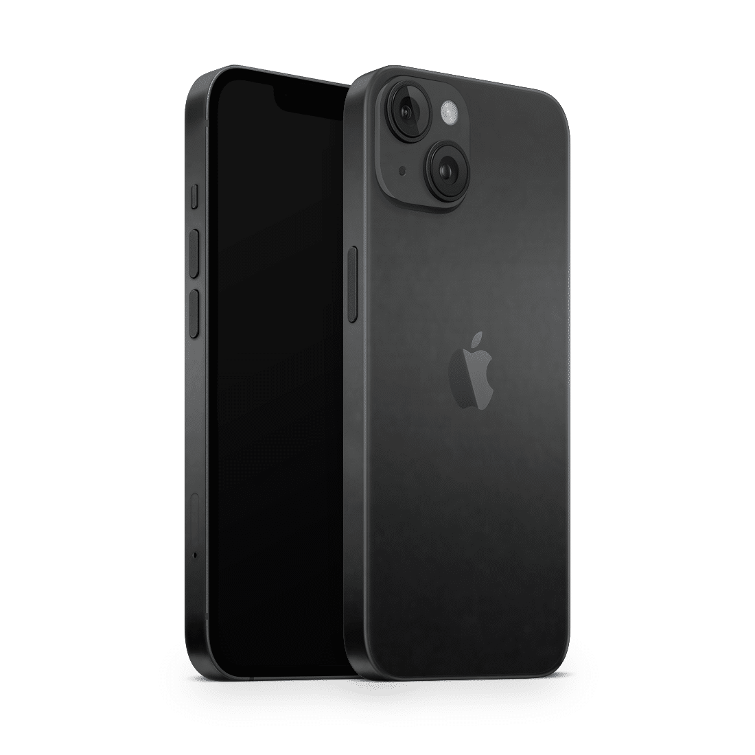 iPhone 15 Plus Skin Matt Schwarz - TF Skins UG