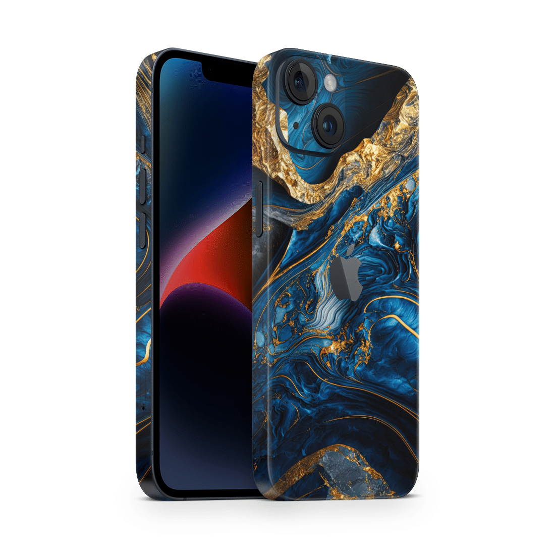 iPhone 15 Skin Luxury Blue II - TF Skins UG