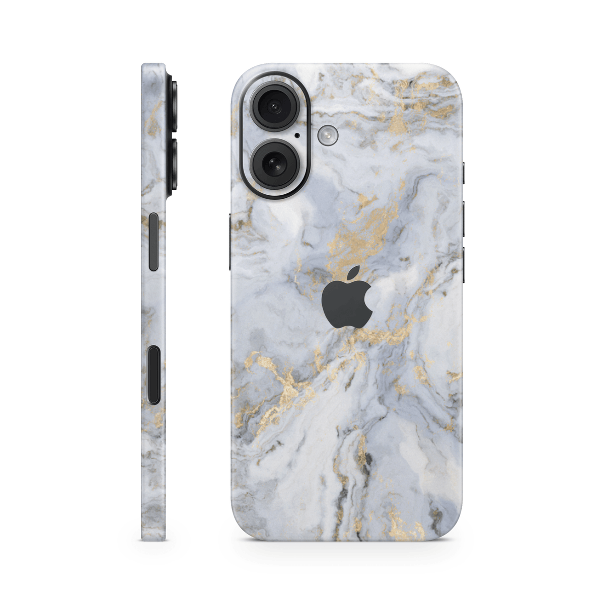 iPhone 16 Plus Skin Gold Marble - TF Skins UG