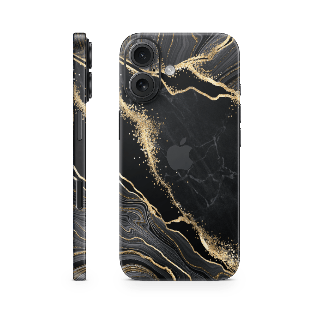 iPhone 16 Plus Skin Luxury Black - TF Skins UG
