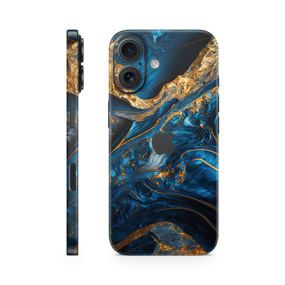 iPhone 16 Plus Skin Luxury Blue II - TF Skins UG