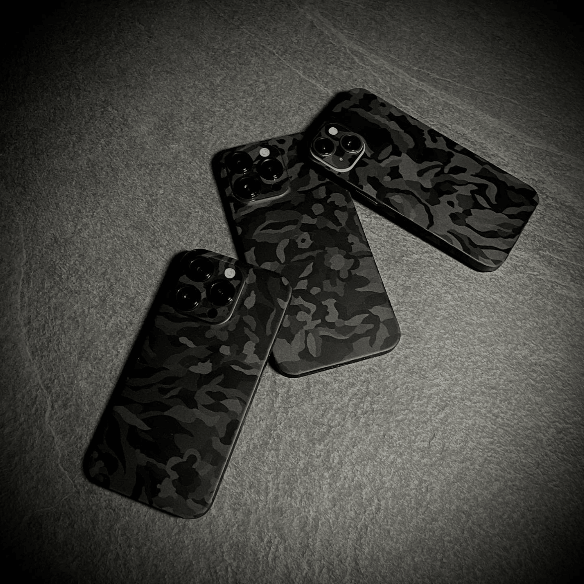 iPhone 16 Plus Skin Shadow Black - TF Skins UG