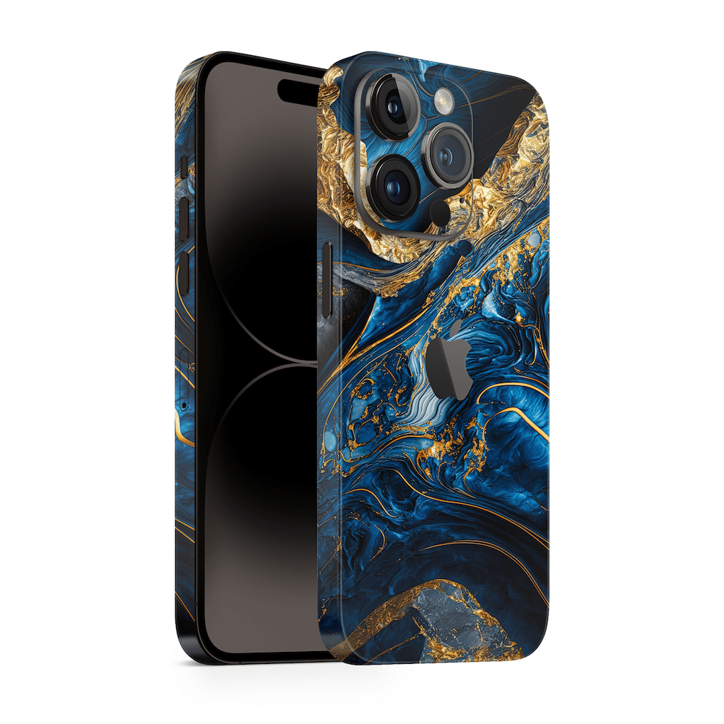 iPhone 16 Pro Max Skin Luxury Blue II - TF Skins UG