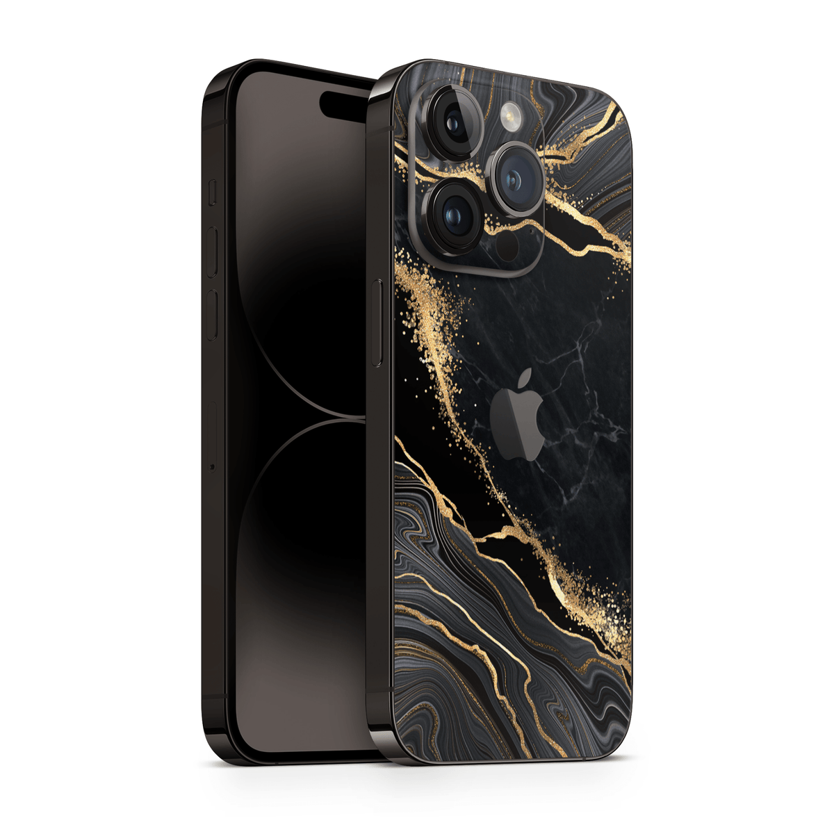 iPhone 16 Pro Skin Luxury Black - TF Skins UG