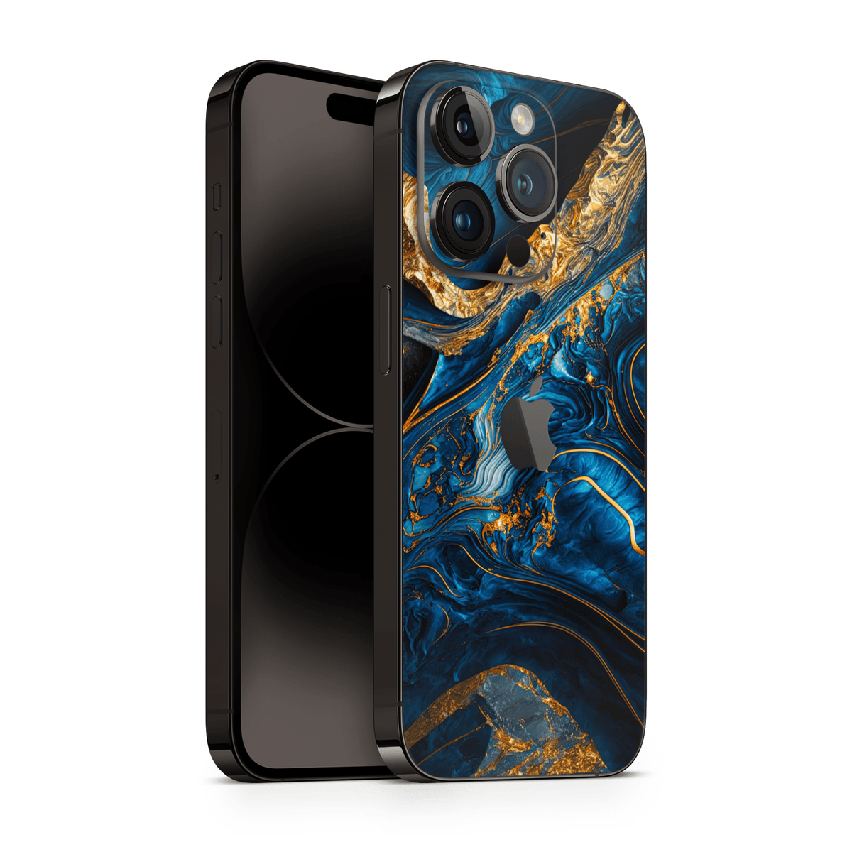 iPhone 16 Pro Skin Luxury Blue II - TF Skins UG