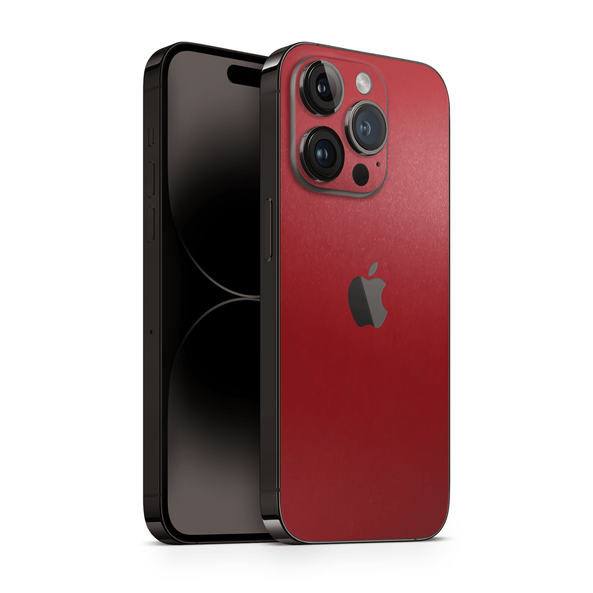 iPhone 16 Pro Skin Matt Rot Metallic - TF Skins UG