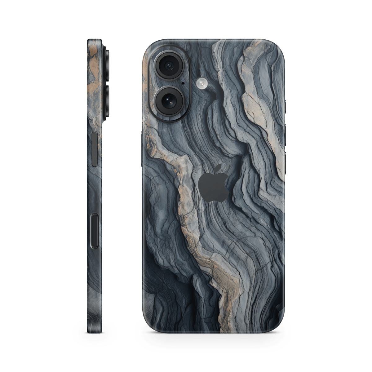 iPhone 16 Skin Black Rock - TF Skins UG