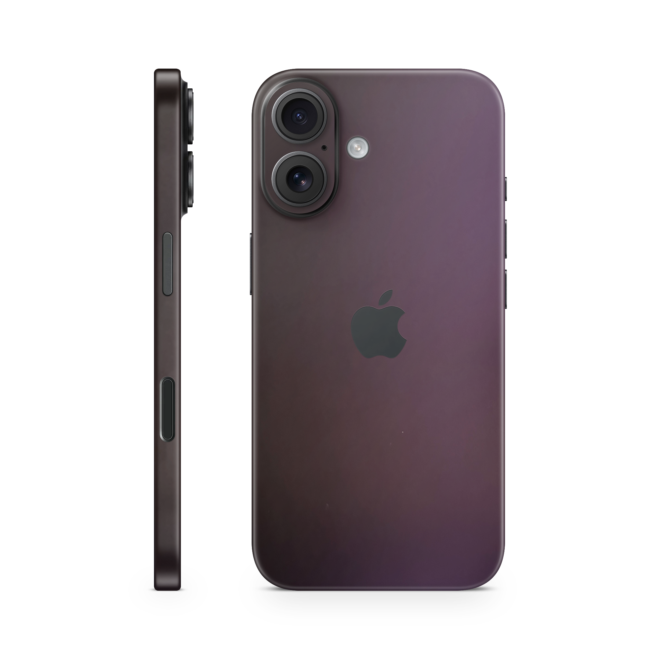 iPhone 16 Plus Skin Purple Black