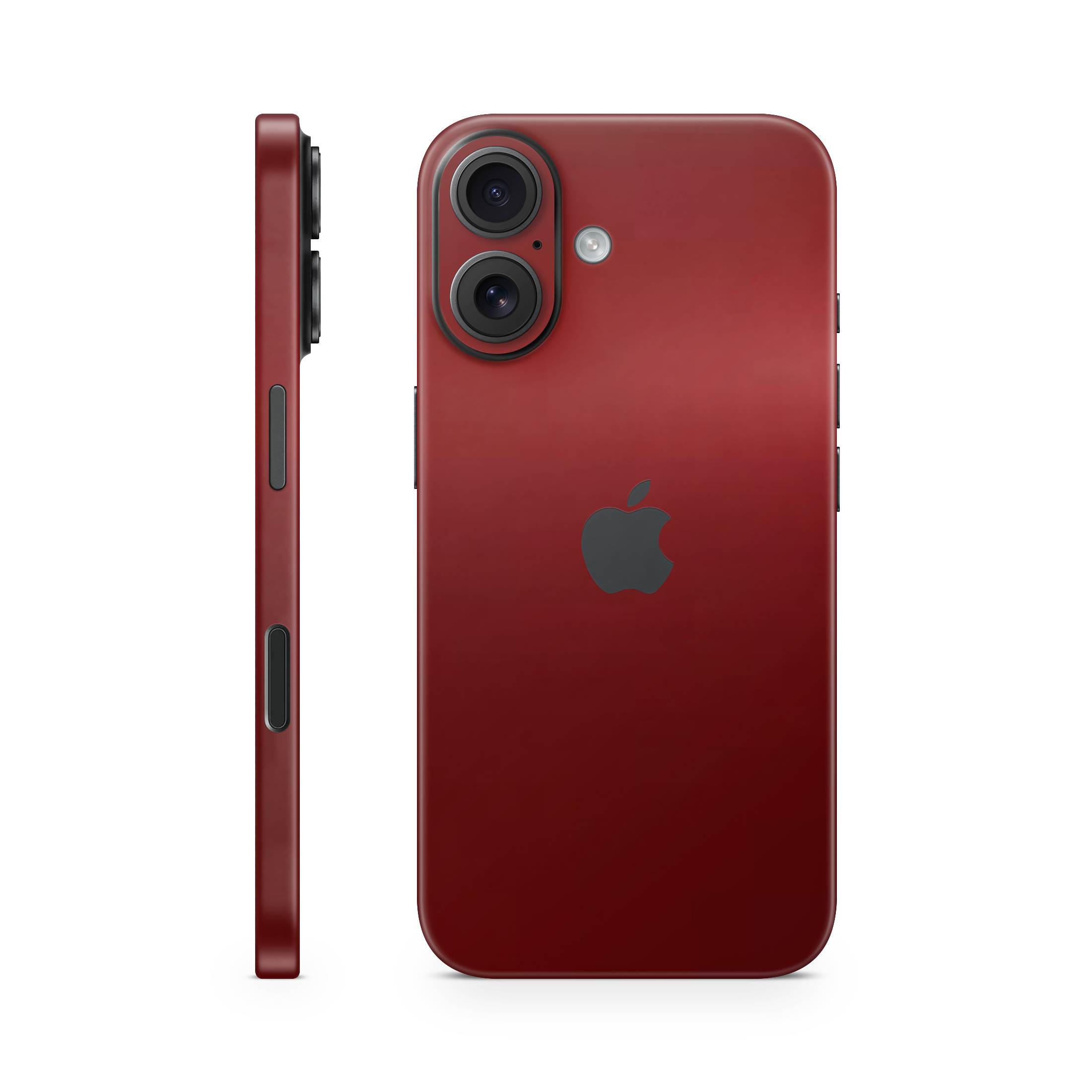iPhone 16 Plus Skin Satin Vampire Red