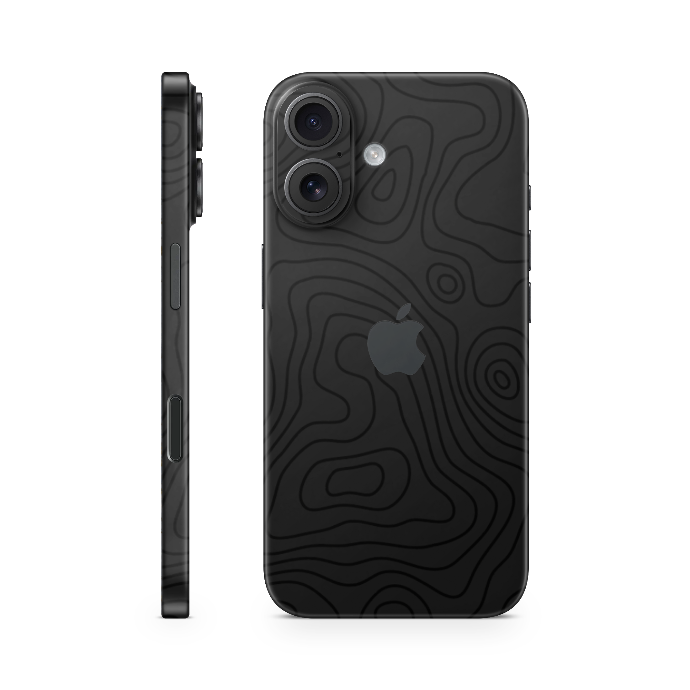 iPhone 16 Plus Skin Topo