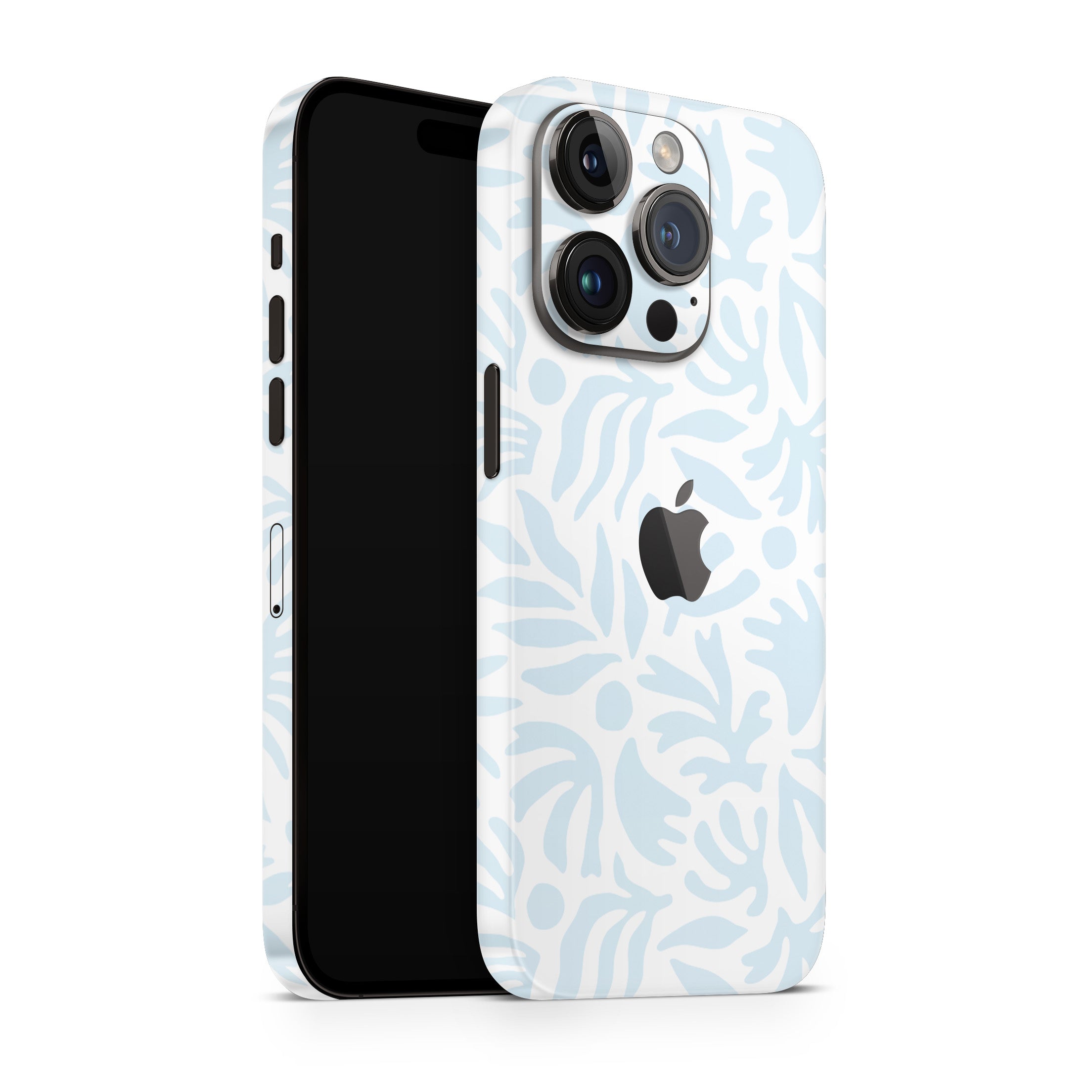 iPhone 12 Pro Skin Koralle Blau
