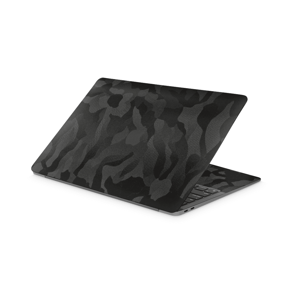 MacBook Pro 13" 2020 Top + Bottom + Middle Shadow Black - TF Skins UG