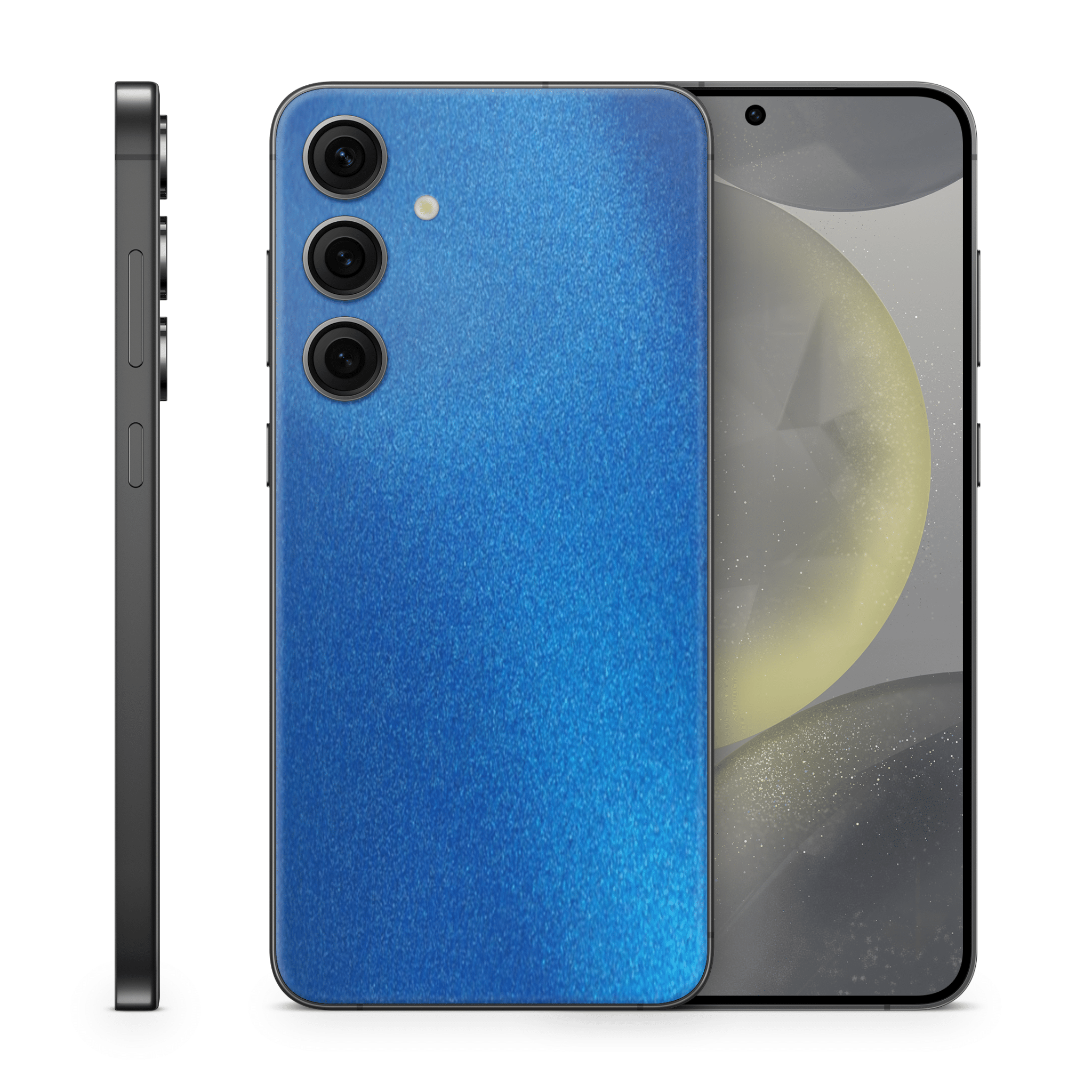 Galaxy S24 Skin Matt Blau Metallic