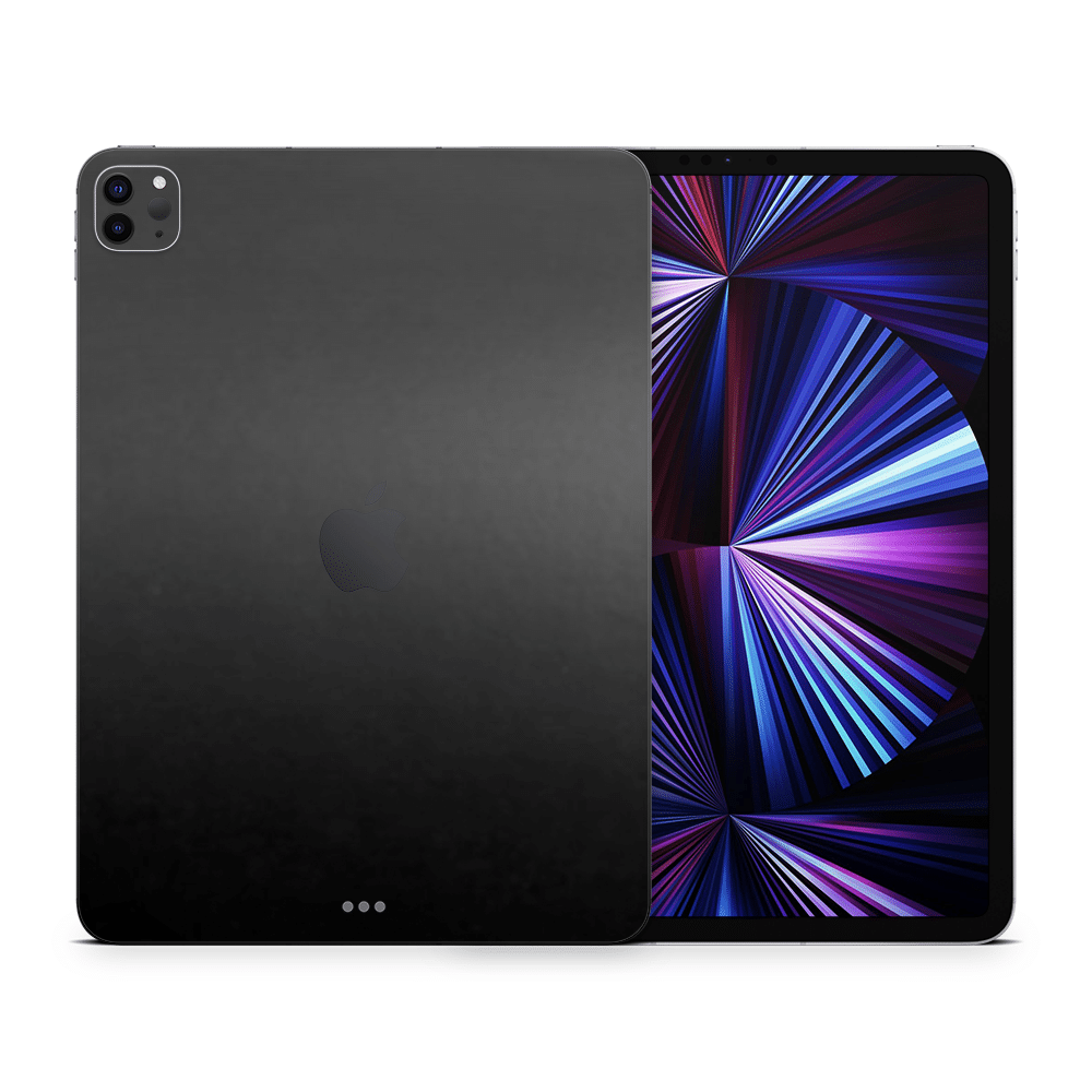 iPad Pro 12,9" 2021 Skin Matt Schwarz