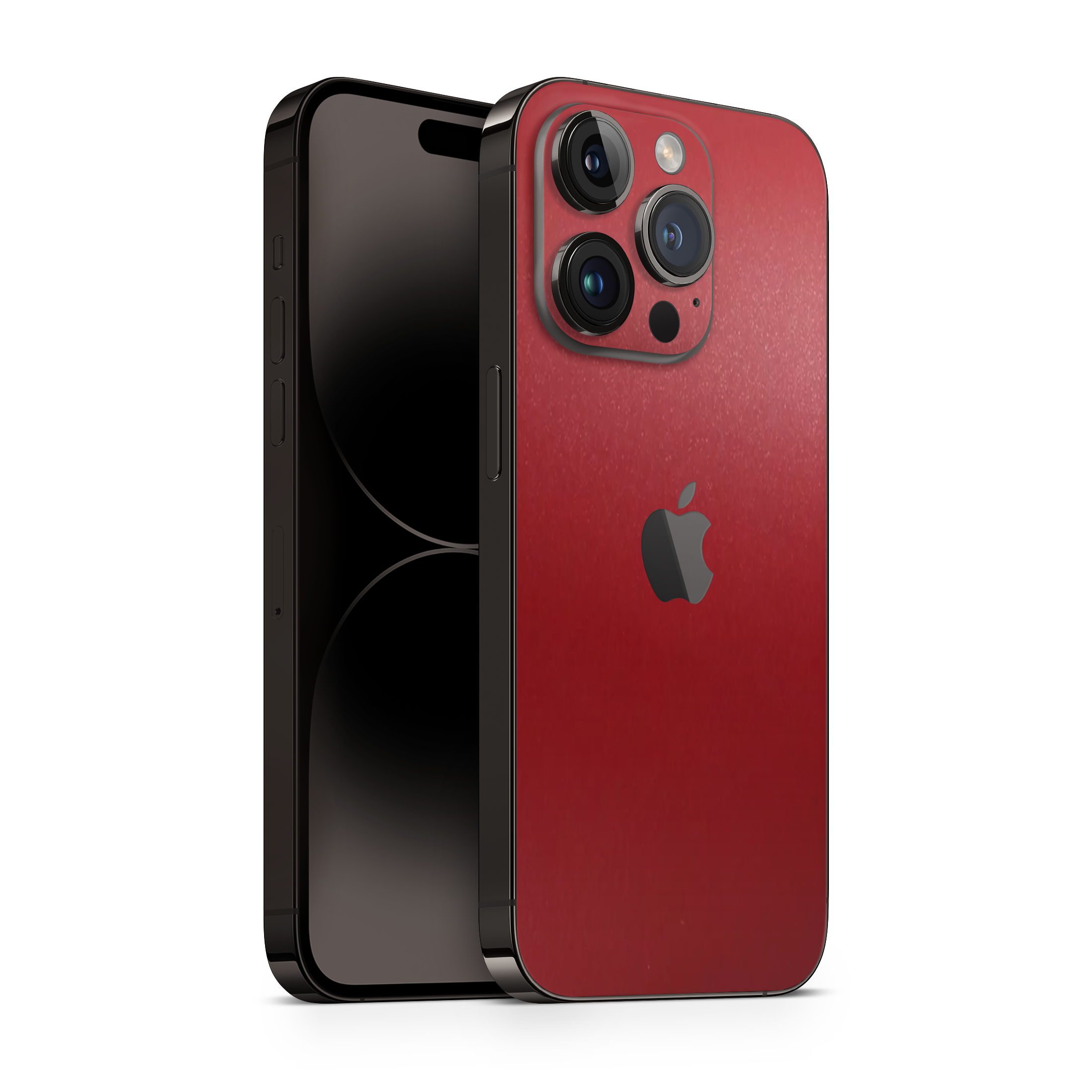 iPhone 16 Pro Max Skin Matt Rot Metallic