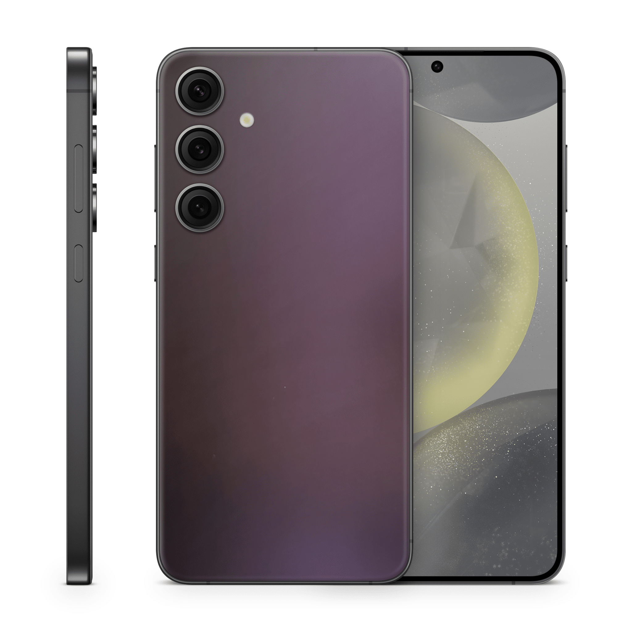 Galaxy S24 Skin Matt Purple Black