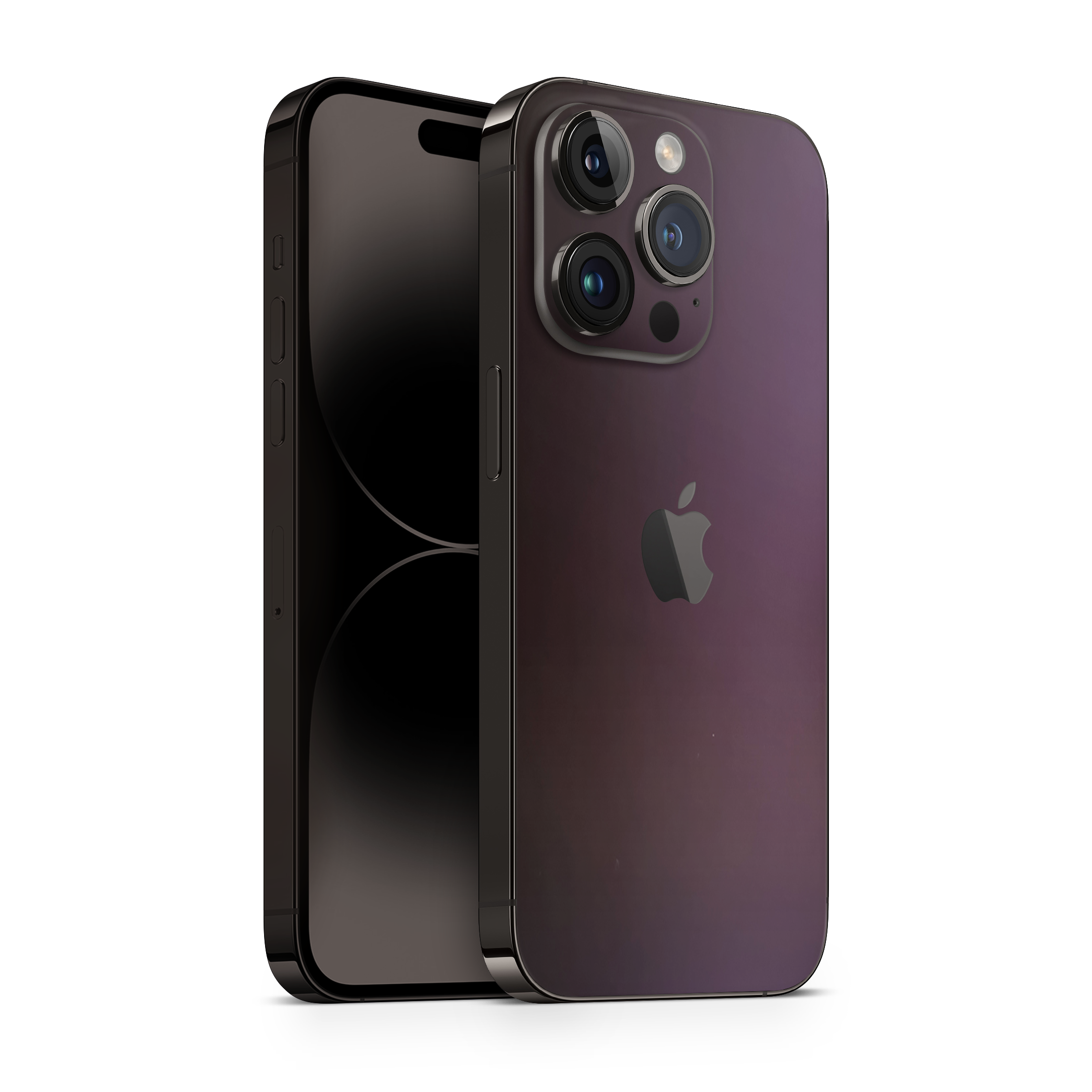 iPhone 16 Pro Skin Purple Black