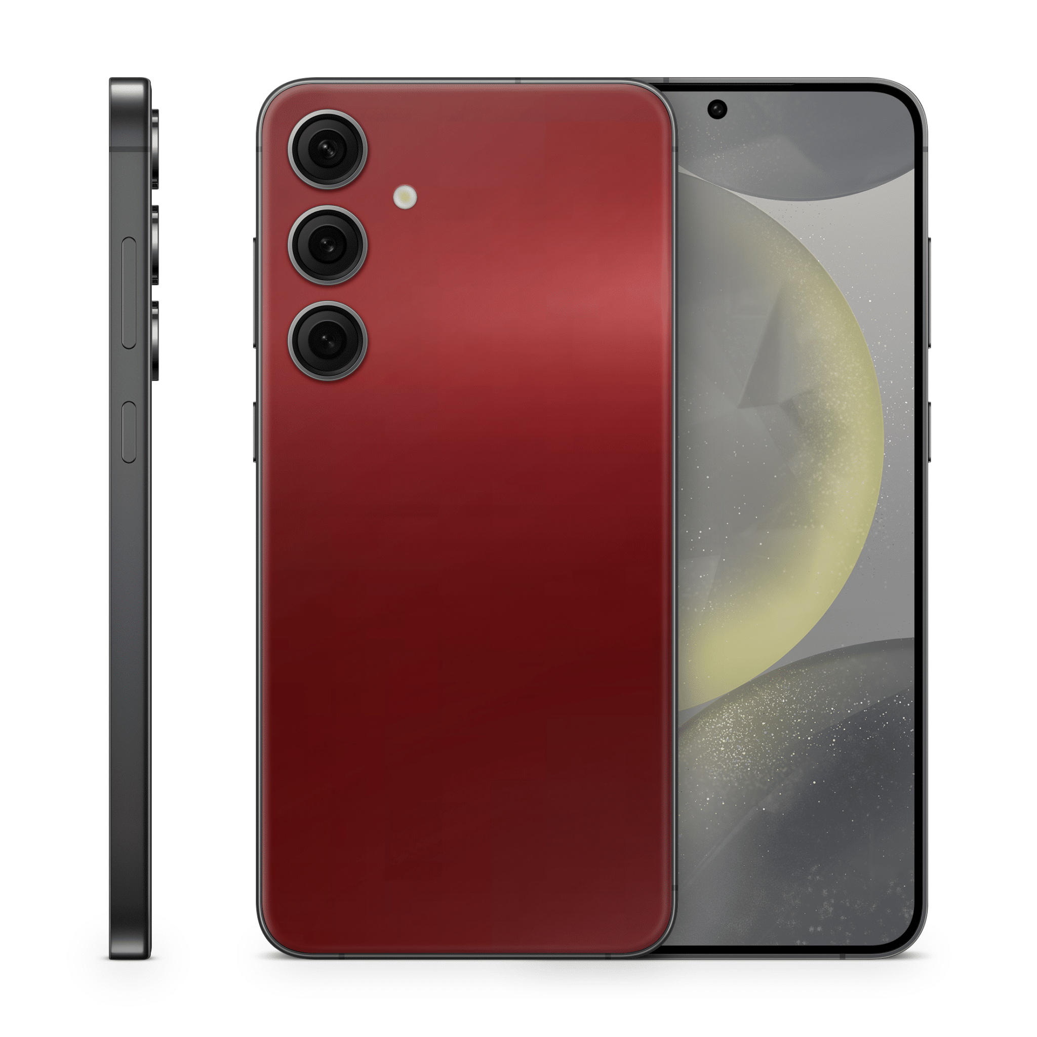 Galaxy S24 Plus Skin Satin Vampire Red