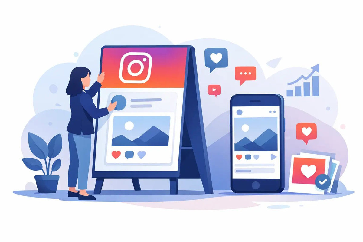 Instagram Aufsteller richtig nutzen