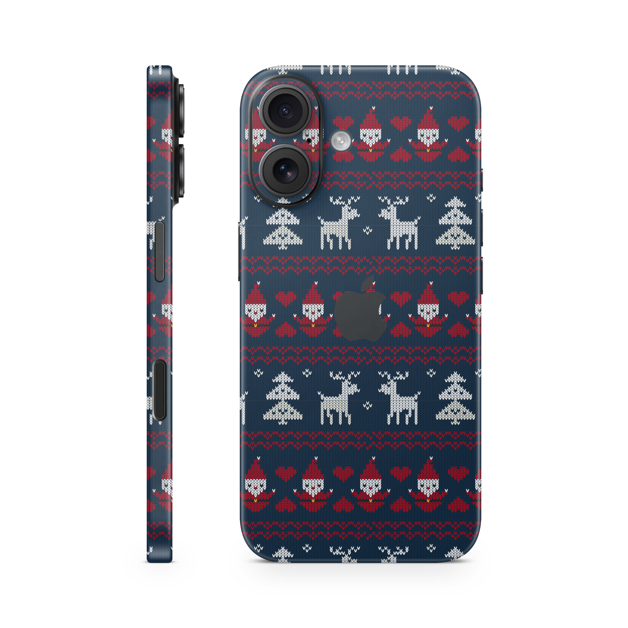 iPhone 16 Plus Skin Christmas Fabric Special