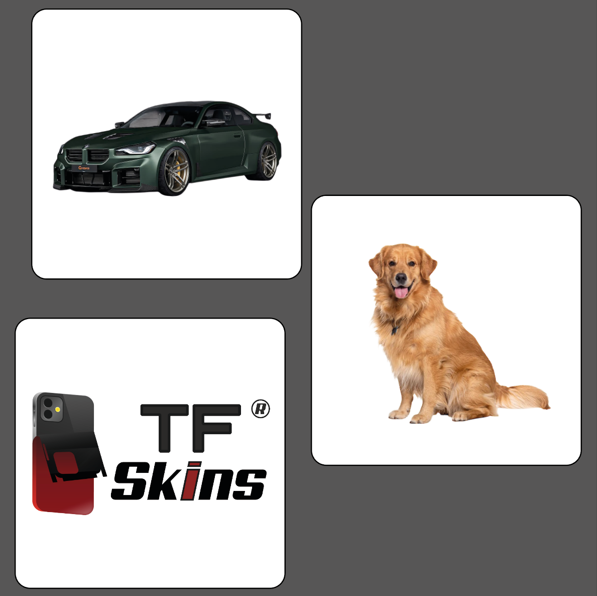 Custom Sticker Eckig