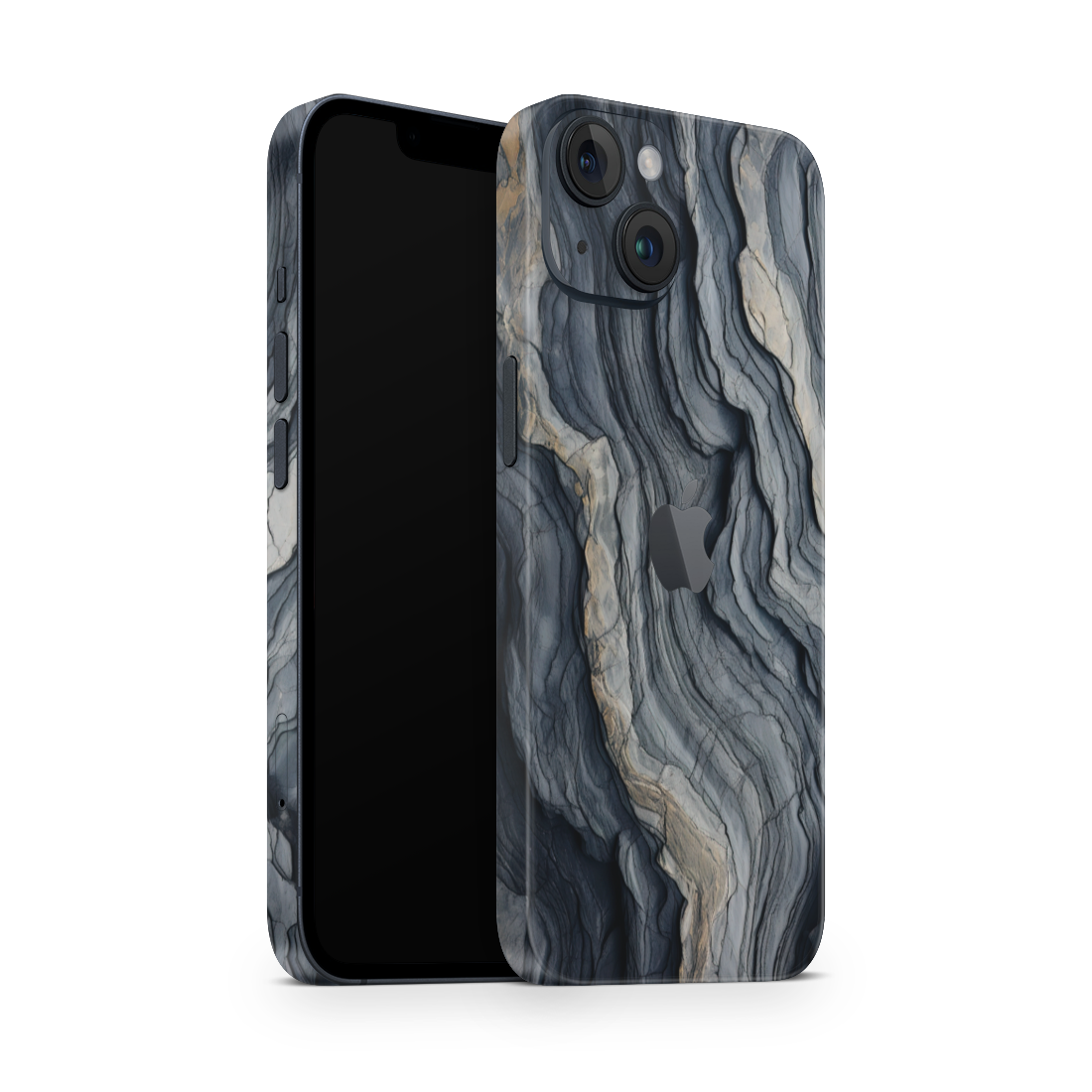 iPhone 14 Skin Black Rock