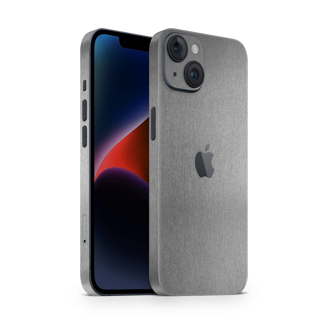 iPhone 14 Skin Brushed Titanium