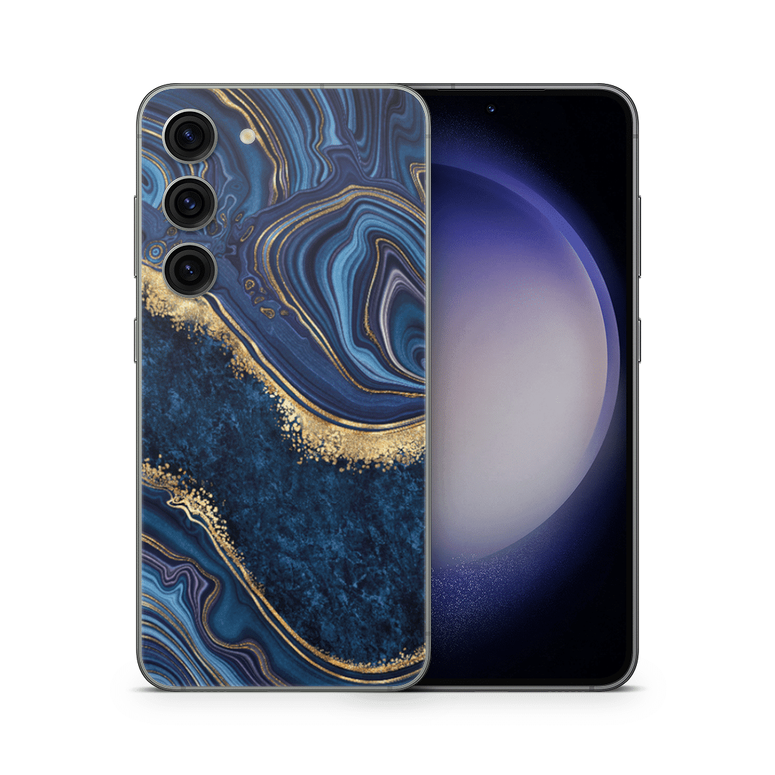 Galaxy S23 Skin Luxury Blue - TF Skins UG