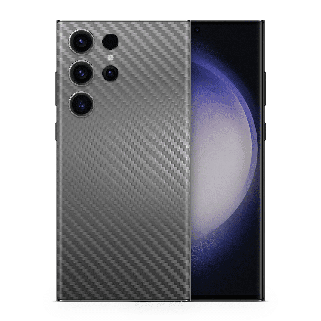 Galaxy S23 Ultra Skin Carbon Anthrazit - TF Skins UG